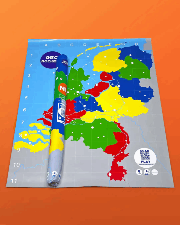 GeoRockers Topografie Speelkleed NL - Afbeelding 2